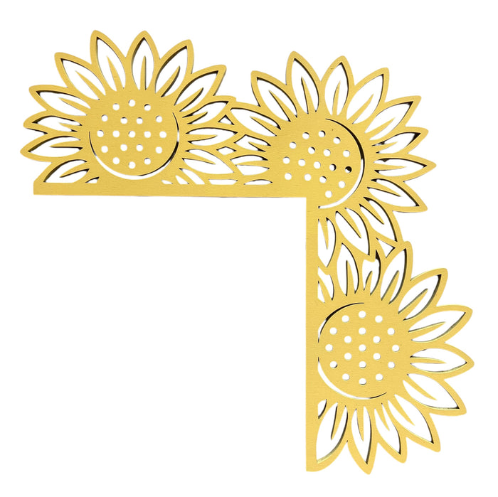 Sunflower Door Corner Decoration