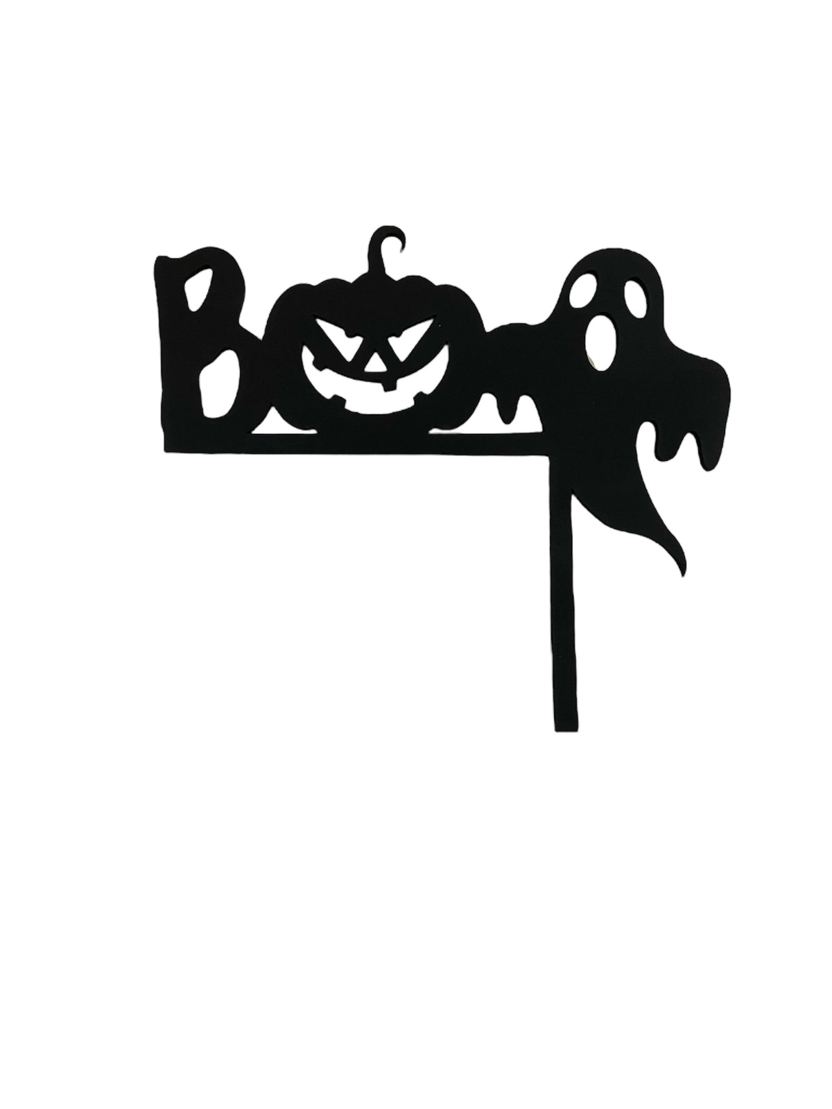 Boo with Pumpkin and Ghost Door Corner Decoration