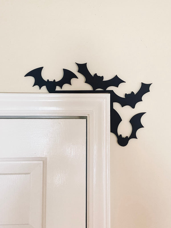 Halloween Bats Door Corner Decoration