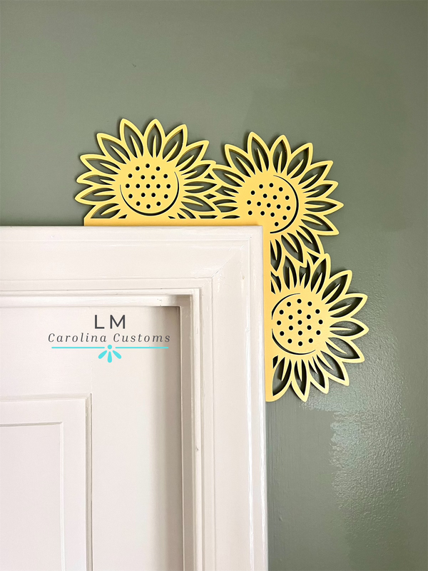 Sunflower Door Corner Decoration